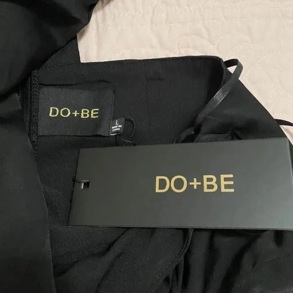 Black Halter Neck Dress - Picture 3 of 3